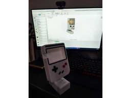 Retro style business card holder 3d model