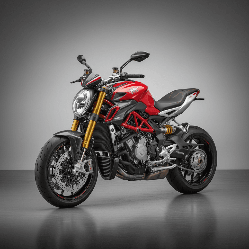 MV Agusta Brutale800 Naked Motorcycle 3d model