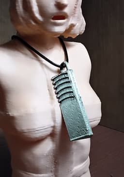 The Wind Stone Pendant 3d model