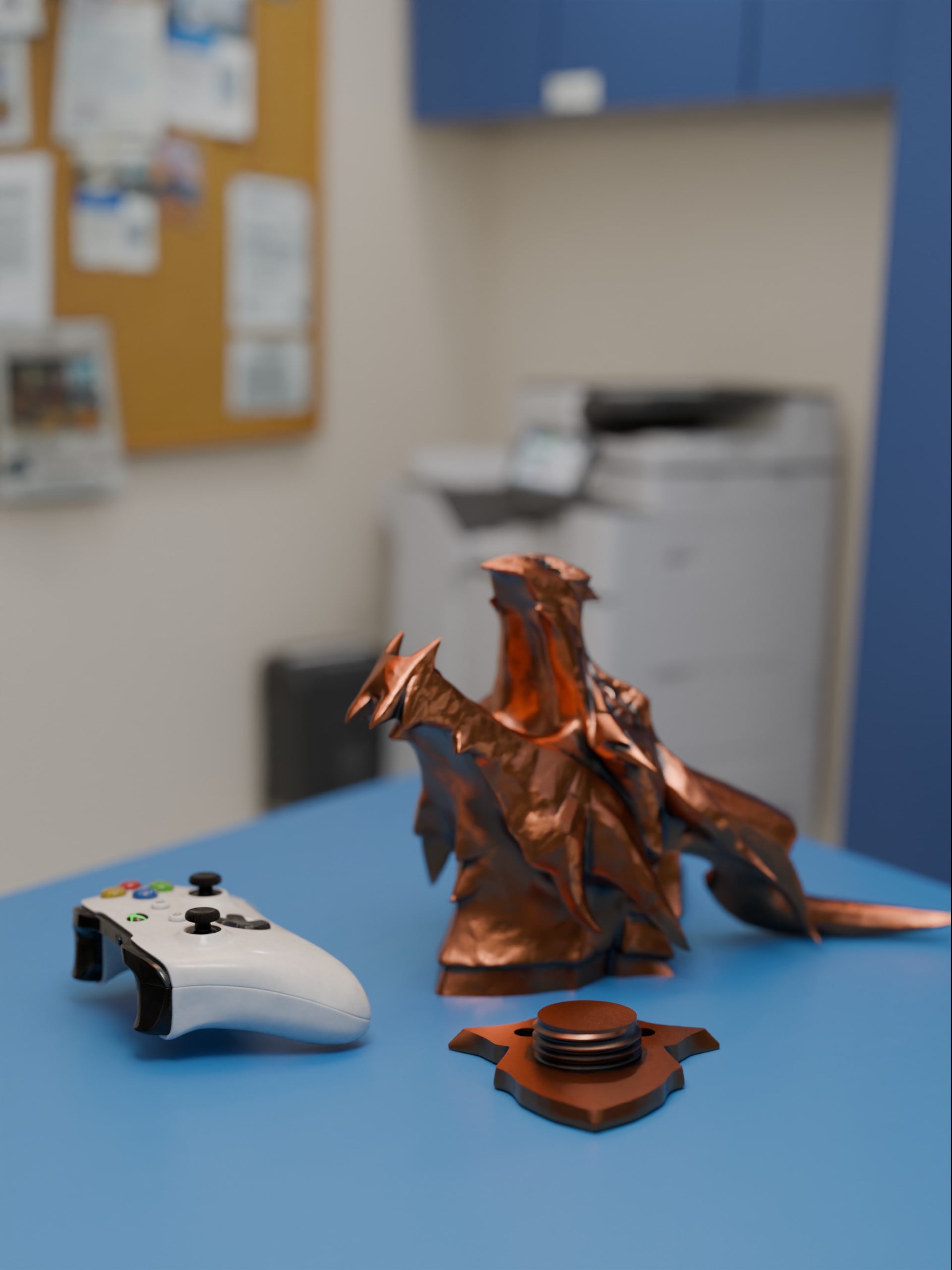 Stone Dragon Controller Stand 3d model
