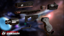 Fox McCloud's Laser Pistol - Star Fox 3d model