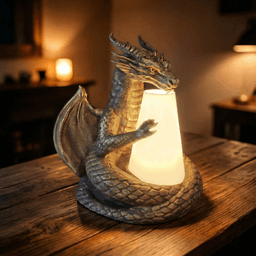 Dragon Guardian Cone Light Lamp 3d model