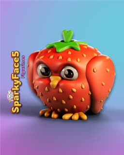 StrOWLberry v2 3d model