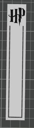 Harry Potter Bookmark 3d model
