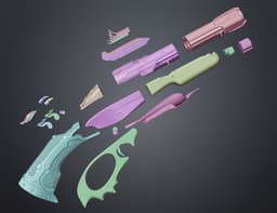 Super shotgun - Doom The Dark Ages 3d model