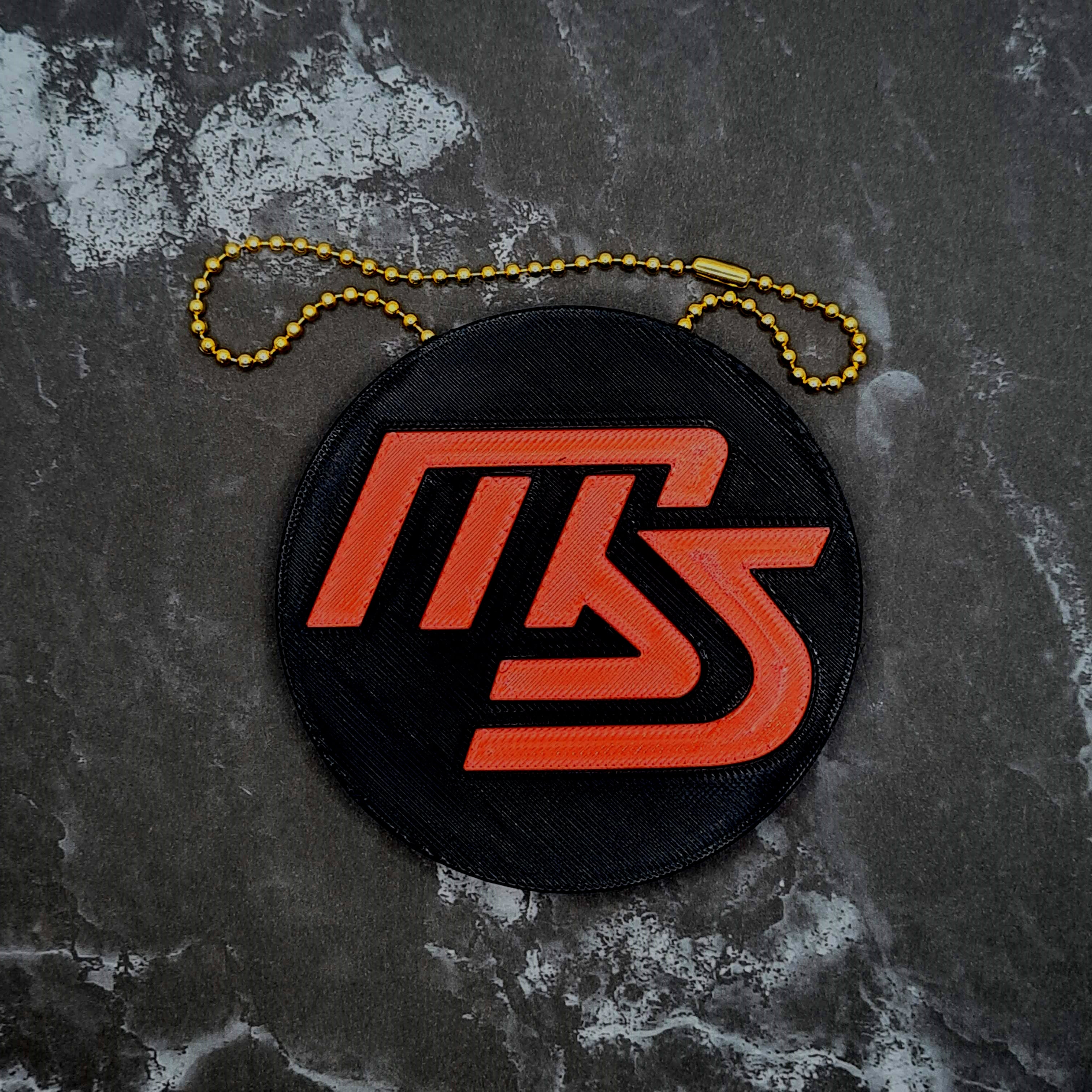 Round MazdaSpeed Charm (reverse) 3d model