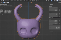 Hollow Knight The Knight Head Planter | Pen Holder 3d model