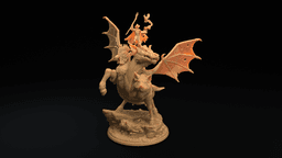 Farmomancer Riding Barnyard Chimera 3d model