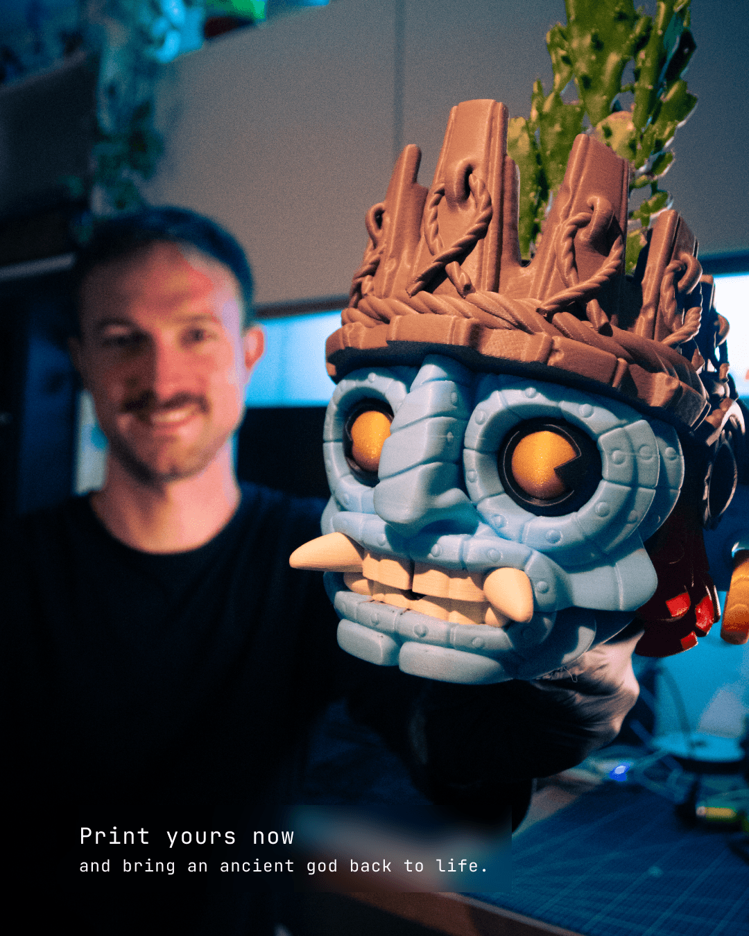 Aztec Planter 3d model