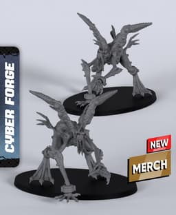 Chicken Duck Woman - With Free Cyberpunk Warhammer - 40k Sci-Fi Gift Ideas for RPG and Wargamers 3d model
