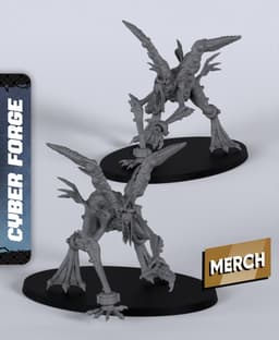 Chicken Duck Woman - With Free Cyberpunk Warhammer - 40k Sci-Fi Gift Ideas for RPG and Wargamers 3d model