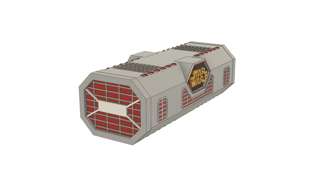 Lightsaber Storage Box 3d model