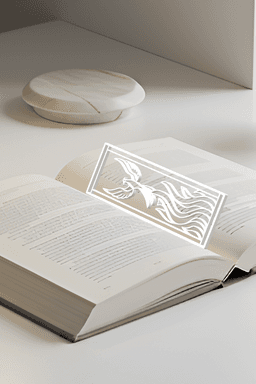 Simurg Bookmark, Gift Idea 3d model