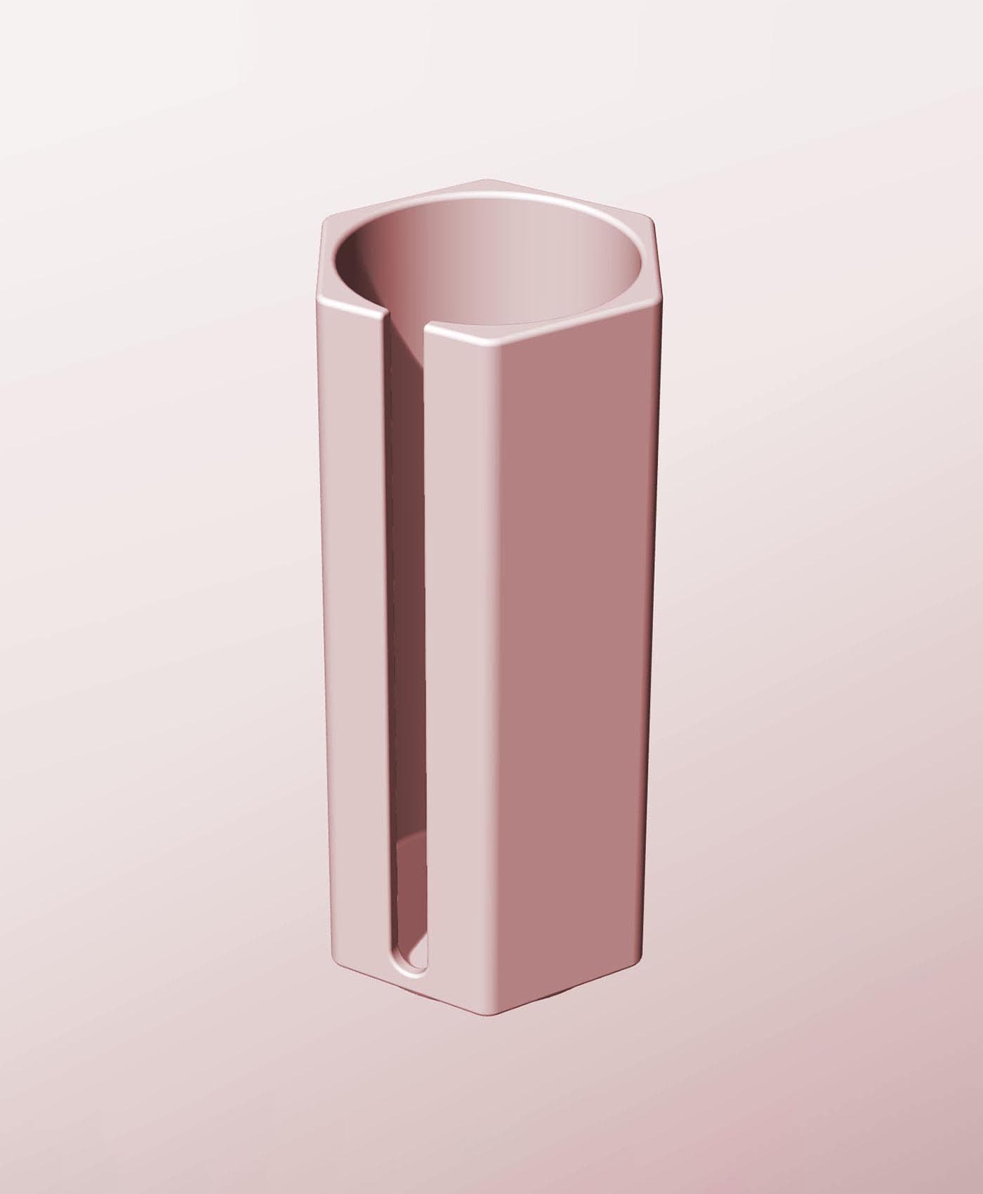 CH68-180-S Modular slotted component container modern decor 3d model