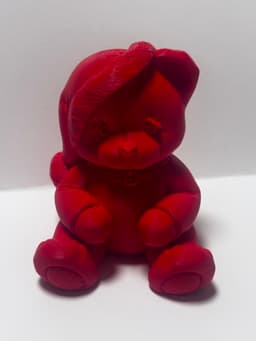 Christmas bear 3d model