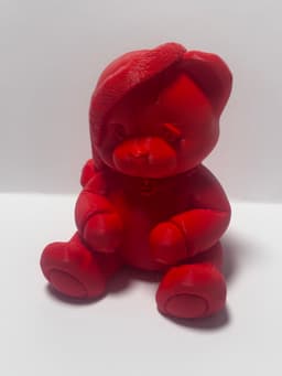 Christmas bear 3d model