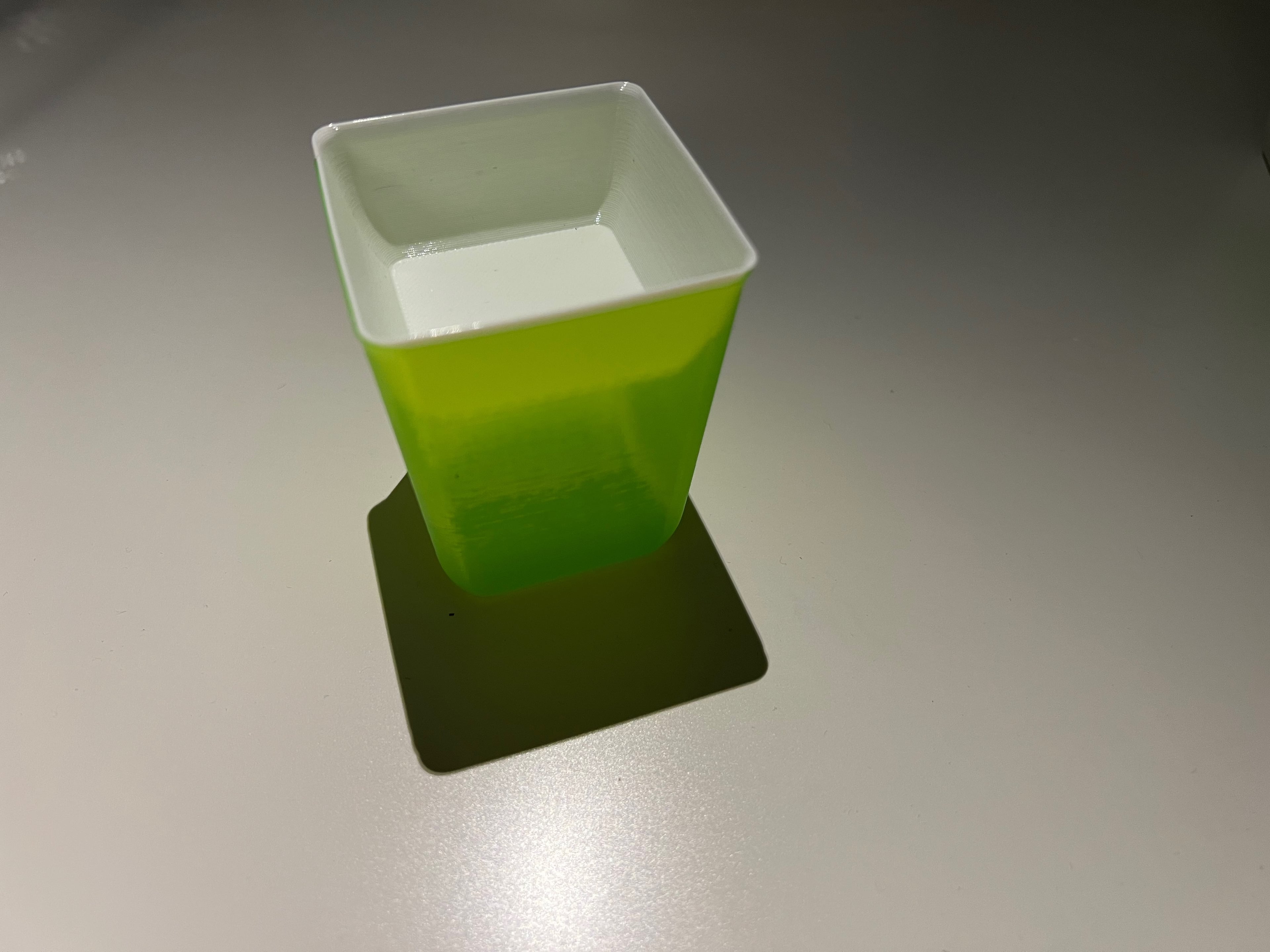 Stackable vase mode cups for sorting and storage 3d model