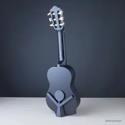 Guitalele Stand - Watch it in action https://www.youtube.com/watch?v=B4aPmMSBe0Y
Check my other projects https://mihaidesigns.com - 3d model