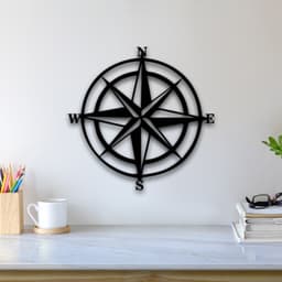 Compass Wall Art 3d model