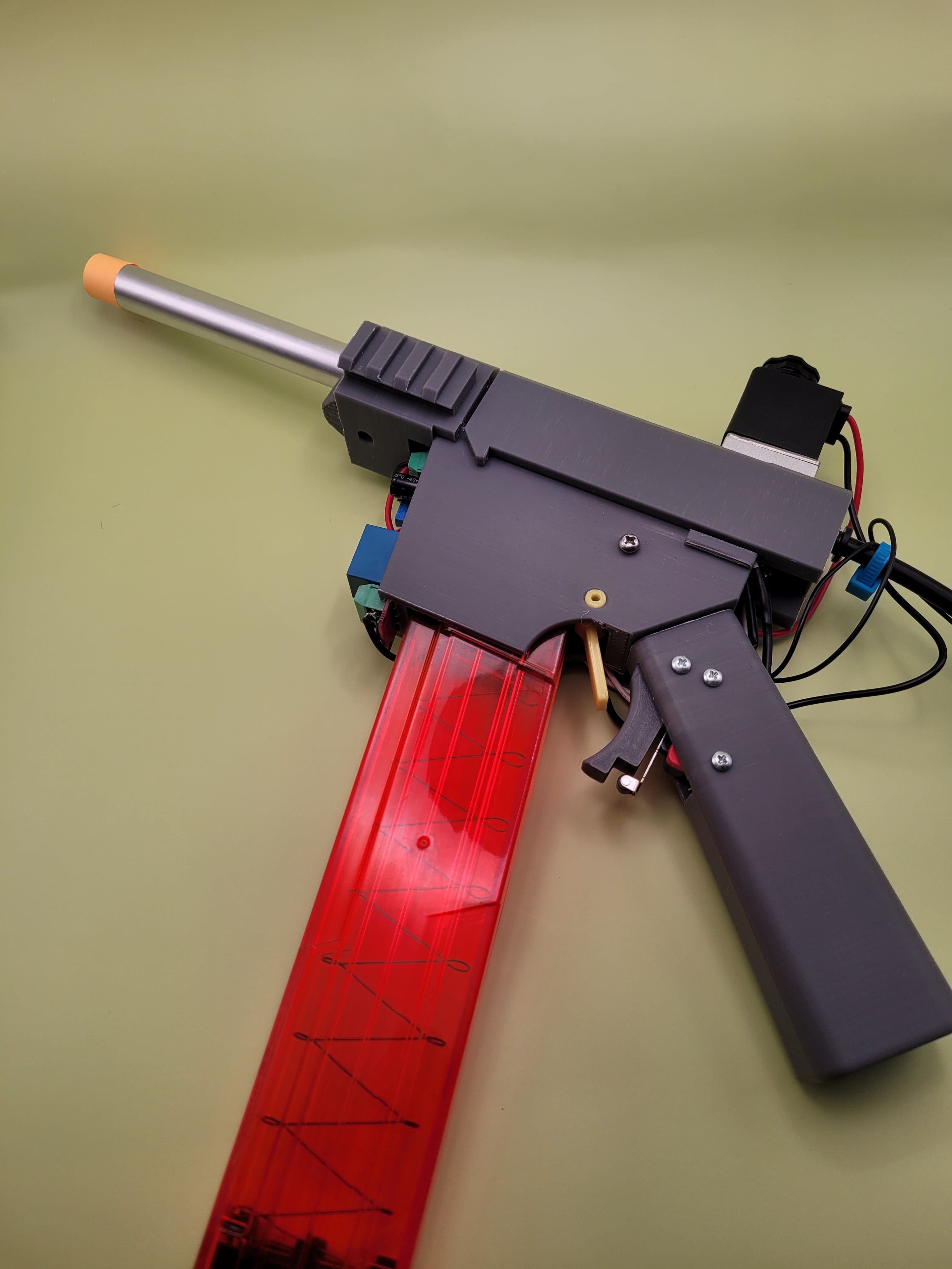Compressed Air Nerf Toy "Longinus" 3d model