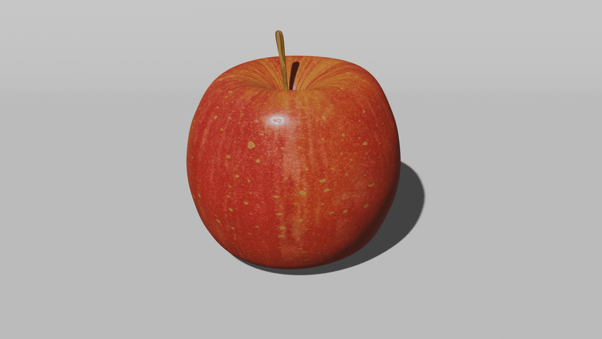 apple.blend 3d model