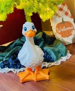 Dress Up Porch Goose for Goose Gear 3d model