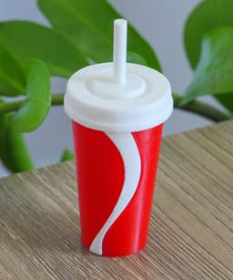Soda Clicker – Realistic Soda Cup Fidget Toy (No AMS, No Supports) 3d model