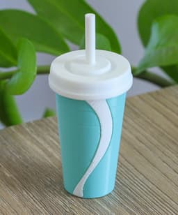 Soda Clicker – Realistic Soda Cup Fidget Toy (No AMS, No Supports) 3d model