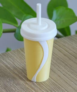 Soda Clicker – Realistic Soda Cup Fidget Toy (No AMS, No Supports) 3d model