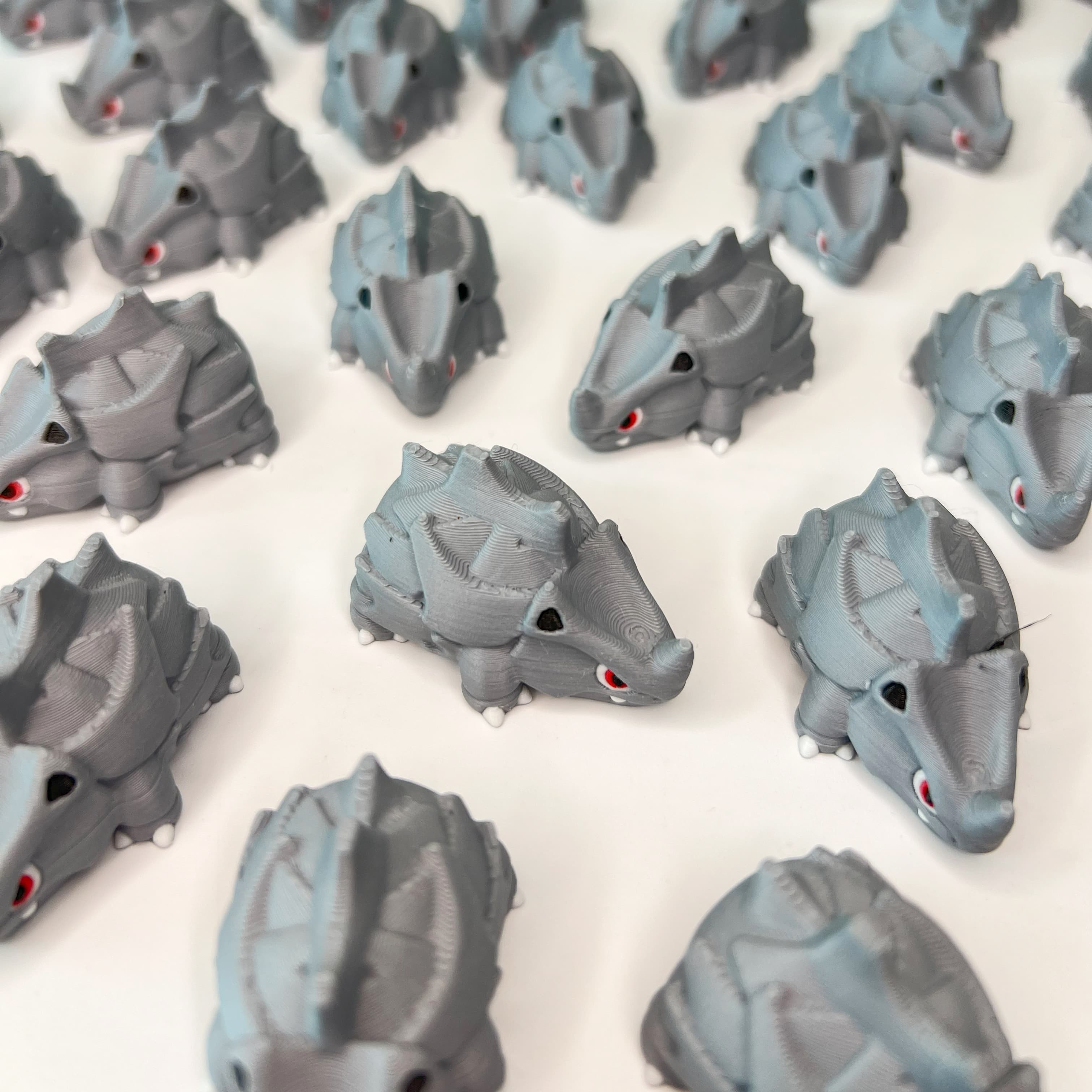 Rhyhorn (Easy Print No Supports) 3d model