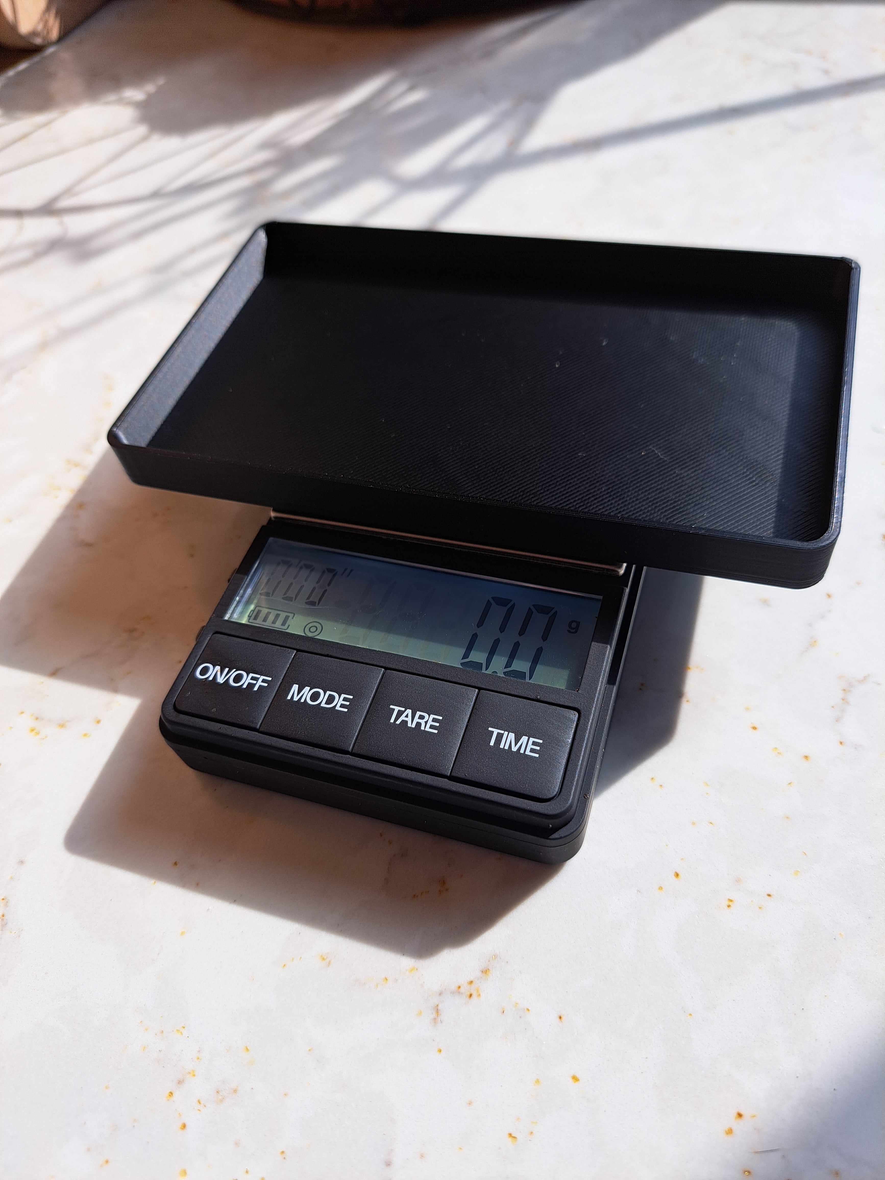 Weightman Espresso Scale Tray 3d model