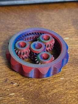 GOTED Planetary Fidget Spinner 3d model