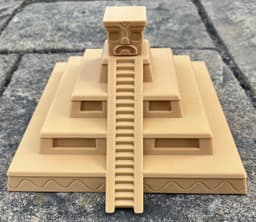 Aztec Pyramid | Ancient and Lost Worlds | The Printed Burrow 3d model