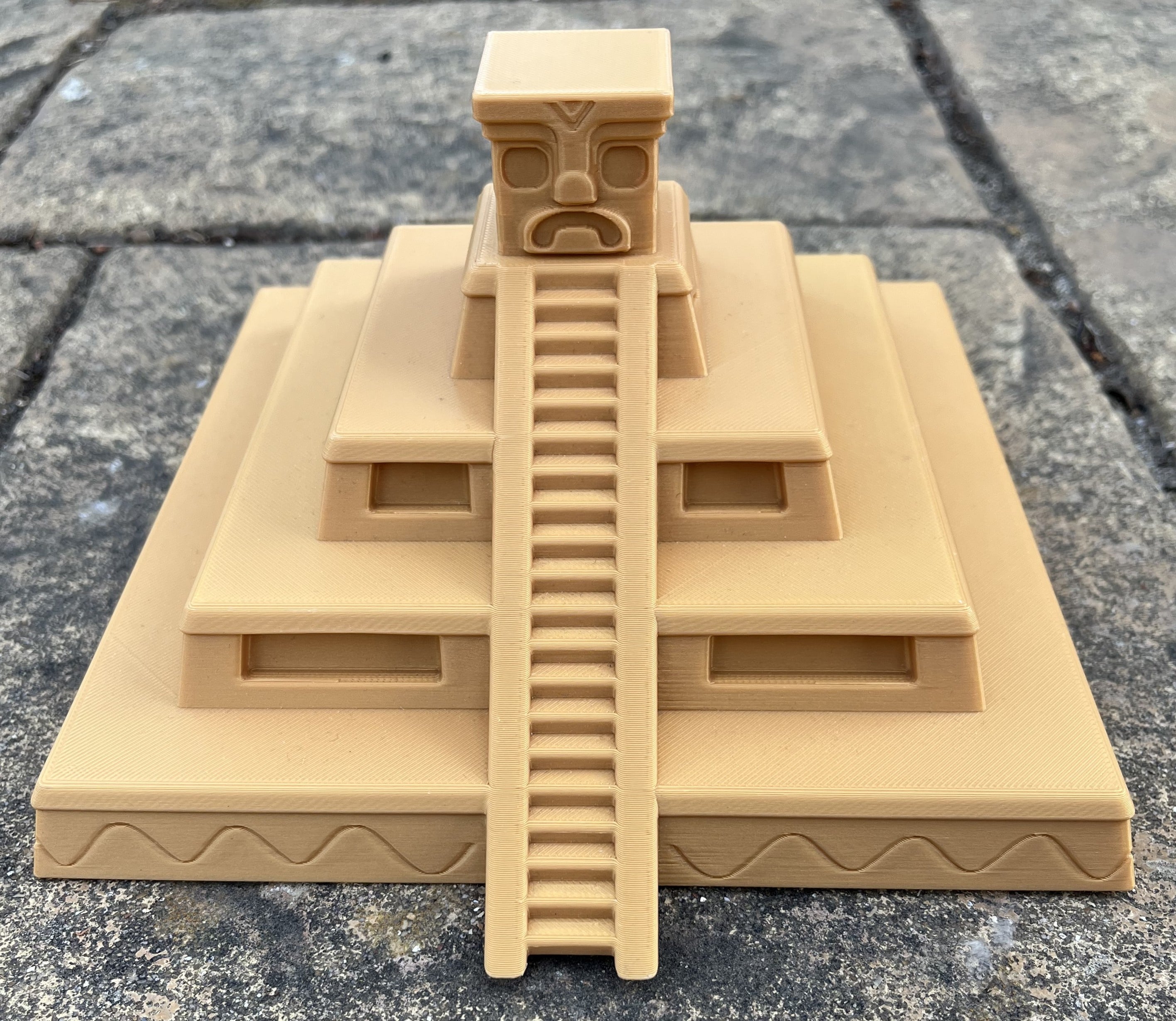 Aztec Pyramid | Ancient and Lost Worlds | The Printed Burrow 3d model