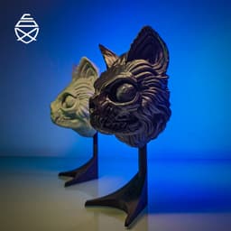 Mewskull 3d model