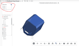 Multiboard Vase Drawer Generator 3d model