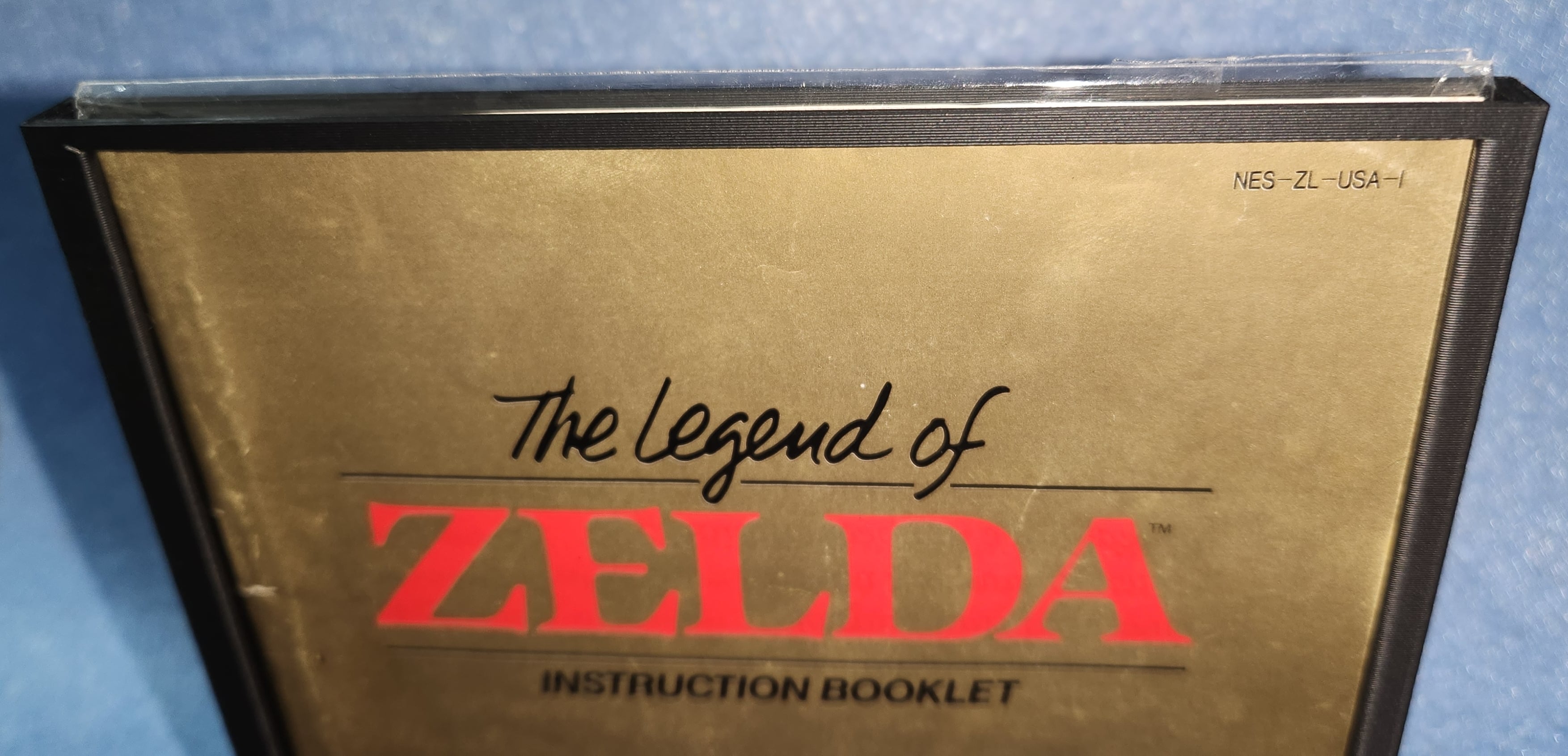NES Game Manual Frame v2 (new design) 3d model