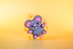 Clicky Mouse in Cheese Fidget | Subscriber Exclusive 3d model