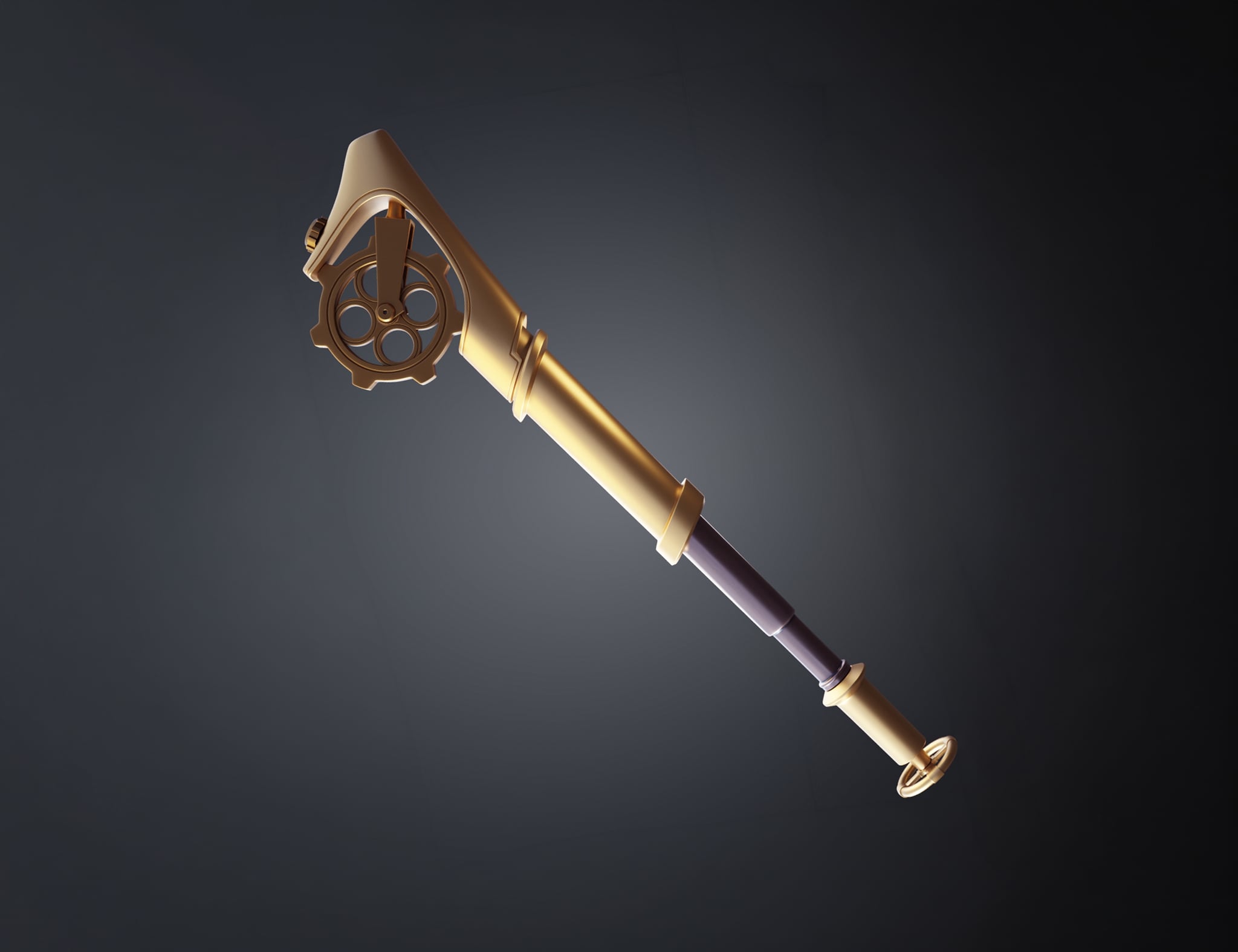 Ekko Mace - Arcane 3d model