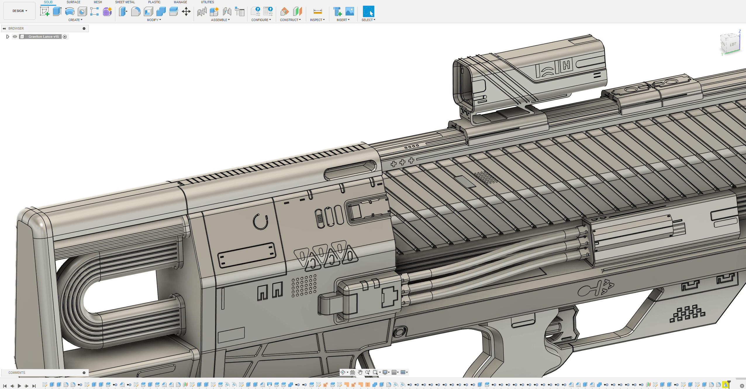 Graviton Lance 3d model