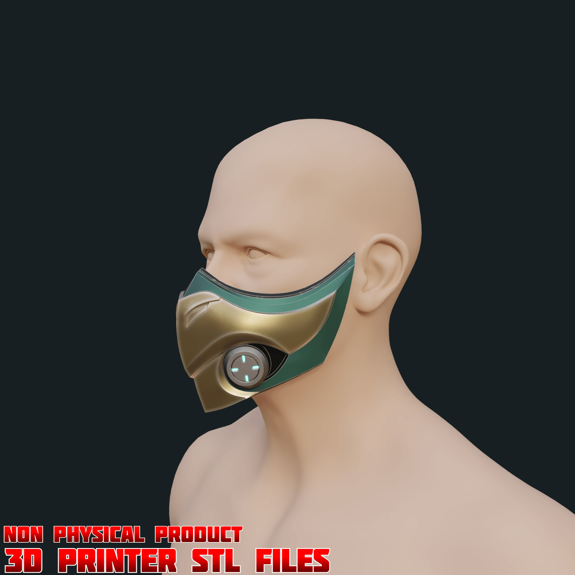 Mizuki Cosplay Mask from Overwatch 2 3d model
