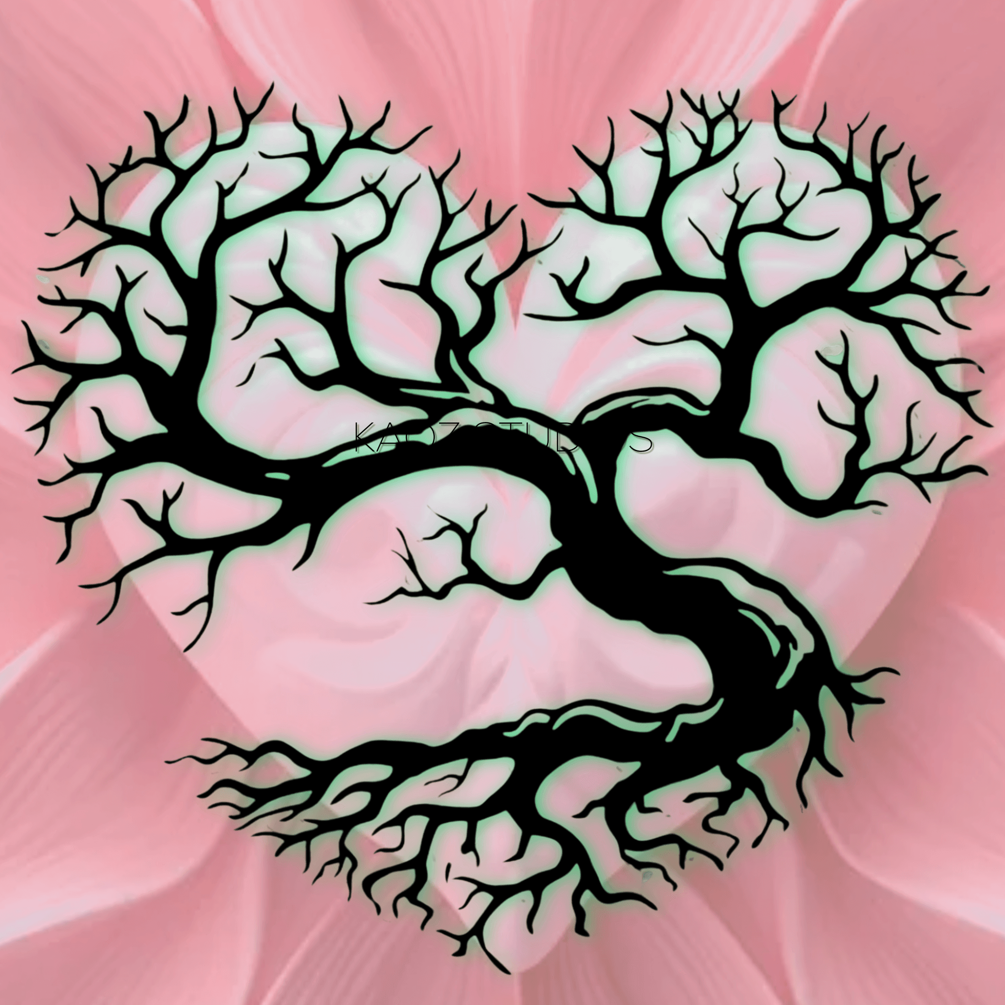 tree of life heart wall art living tree wall decor family tree decoration 3d model