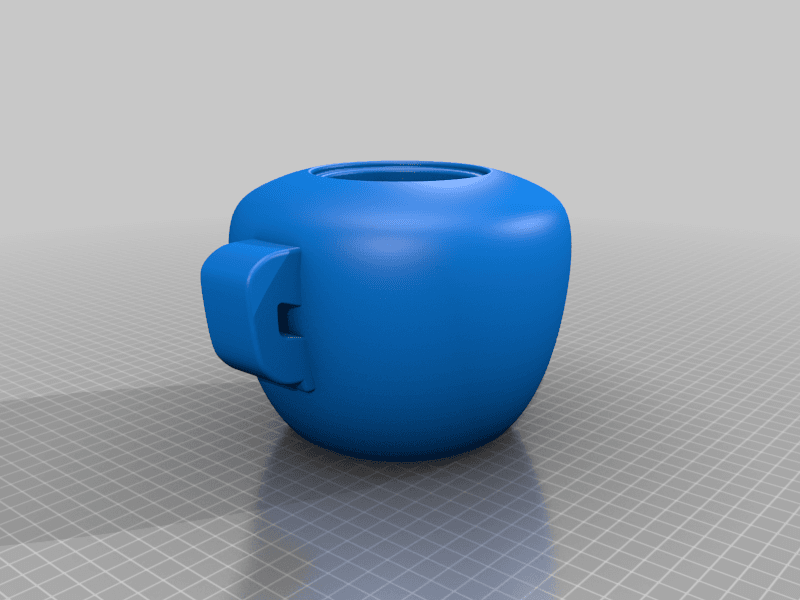 Jade Tea Pot 3d model