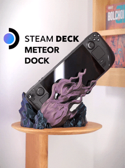 SteamDeck Meteor Dock 3d model