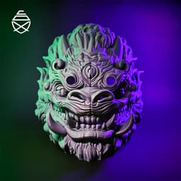 Taowu Mask 3d model