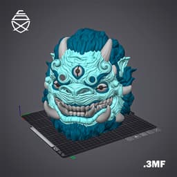 Taowu Mask 3d model
