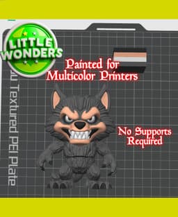 Blackie Werewolf 3d model