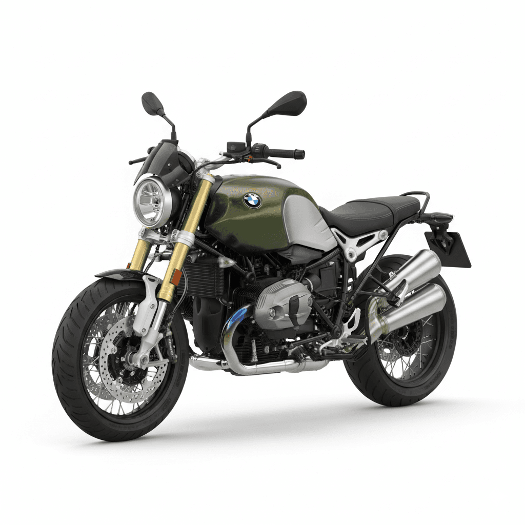 BMW R nineT Scrambler Motorcycle 3d model