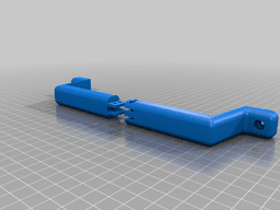 Fabrikator Mini 2 carrying handle in 2 pieces 3d model
