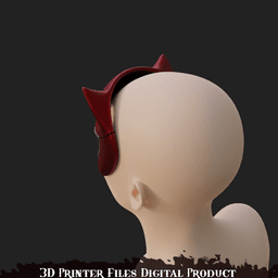 Mercy Panther Cosplay Mask OverWatch 2 Persona Colab 3d model
